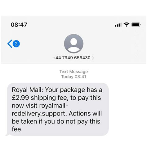 is royal mail a scam.